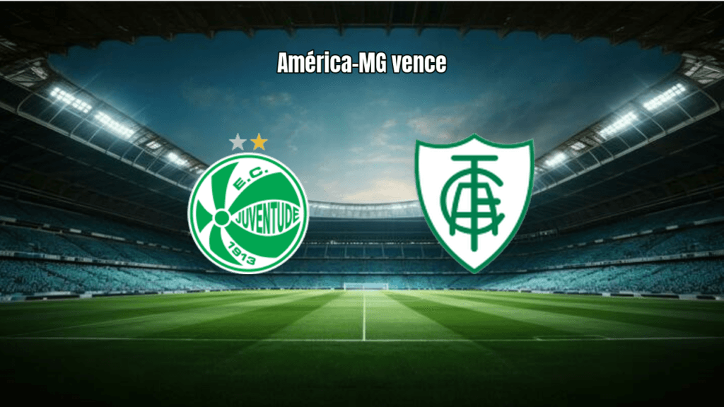 América-MG U20 vence Juventude por 3 a 1 no Brasileirão Sub-20