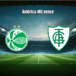 América-MG U20 vence Juventude por 3 a 1 no Brasileirão Sub-20