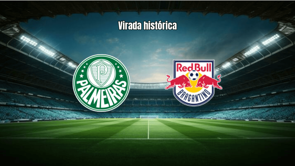 Palmeiras U20 vira contra RB Bragantino em jogo eletrizante