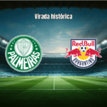 Palmeiras U20 vira contra RB Bragantino em jogo eletrizante