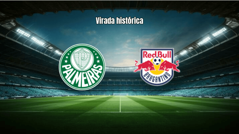 Palmeiras U20 vira contra RB Bragantino em jogo eletrizante