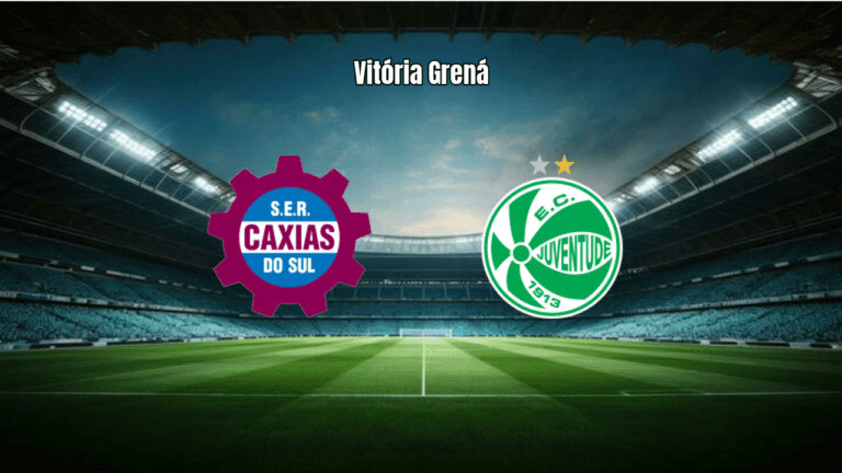 Caxias vence Juventude por 1 a 0 na Copa Sul-Sudeste