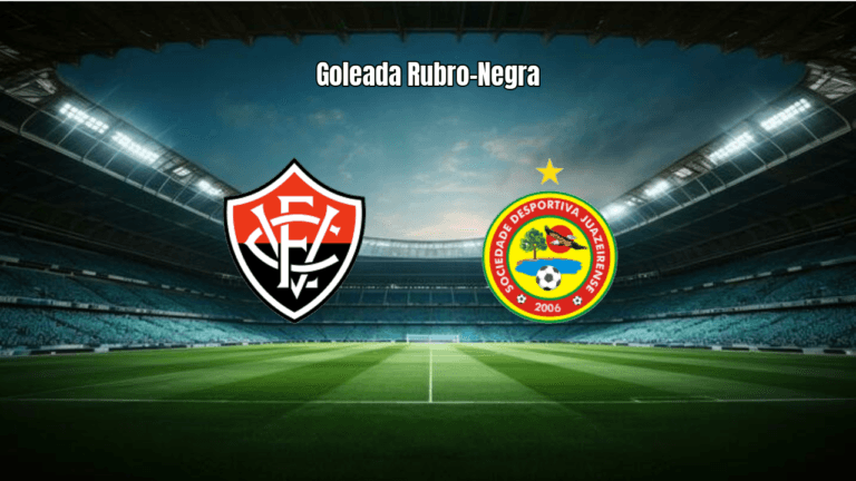 Vitória goleia Juazeirense por 4 a 1 na Copa do Nordeste