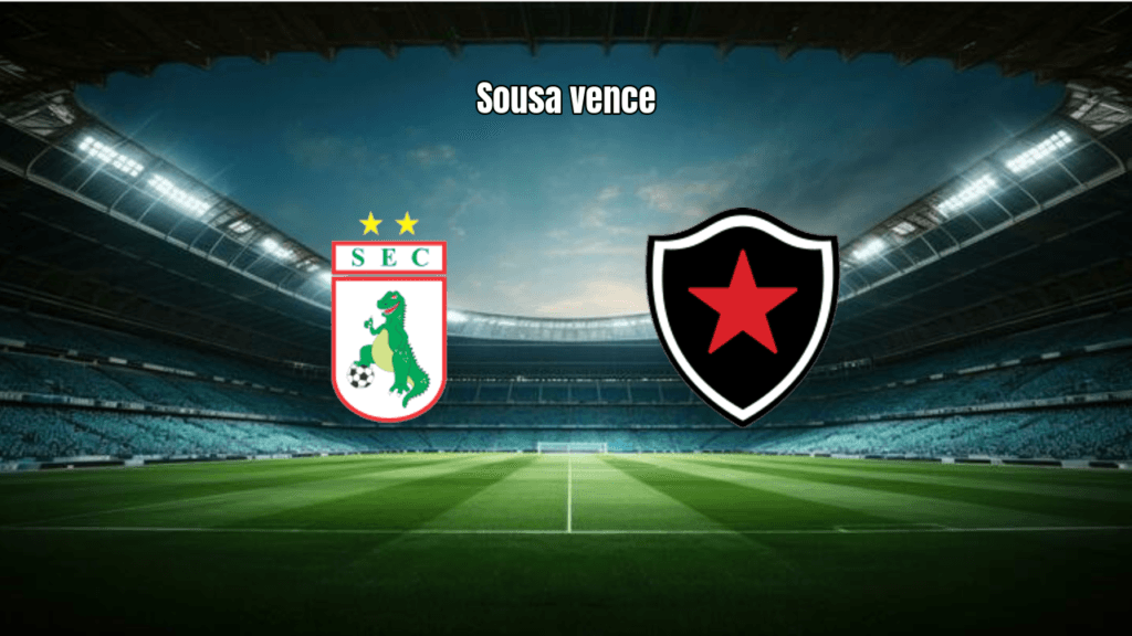 Sousa vence Botafogo PB por 2x0 na Copa do Nordeste