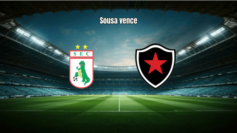 Sousa vence Botafogo PB por 2x0 na Copa do Nordeste