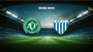 Chapecoense vence Avai por 2 a 1 na Copa Sul-Sudeste