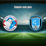 Araguaína e Capital Brasília empatam sem gols na Copa Centro-Oeste