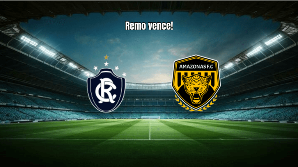 Remo vence Amazonas por 1 a 0 na Copa Norte com gol de Poveda