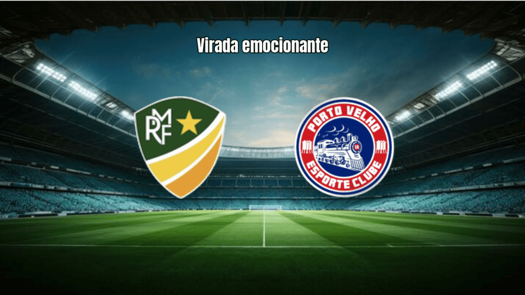 Porto Velho vence Monte Roraima de virada na Copa Norte