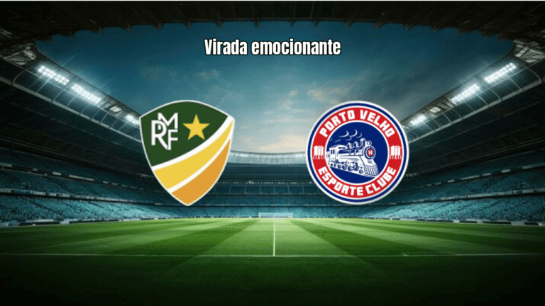 Porto Velho vence Monte Roraima de virada na Copa Norte