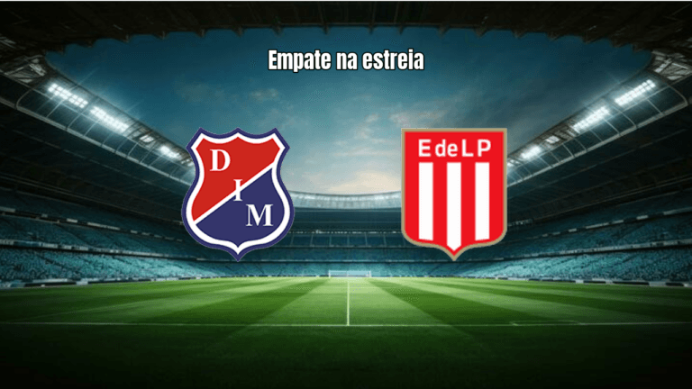 Independiente Medellin 1-1 Estudiantes L.P.: Empate na Libertadores