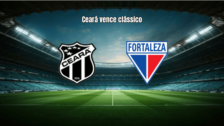 Ceará vence Fortaleza por 2 a 0 no Clássico-Rei da Copa do Nordeste