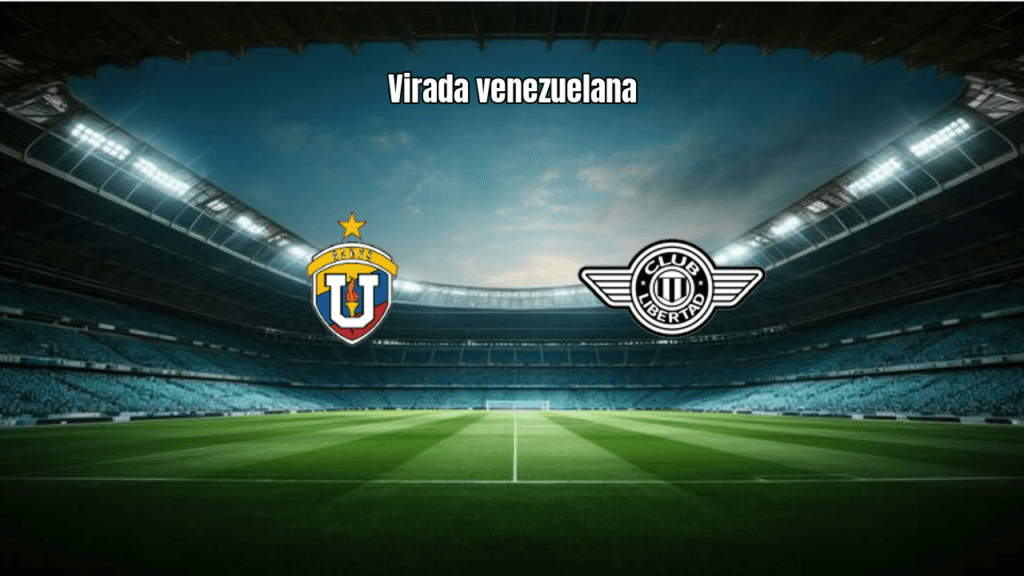 UCV vence Libertad por 3 a 1 na estreia da Libertadores 2026