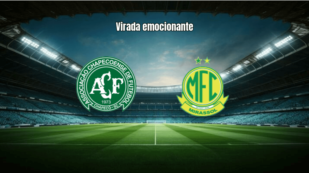 Mirassol U20 vira sobre a Chapecoense na estreia do Brasileiro U20 B