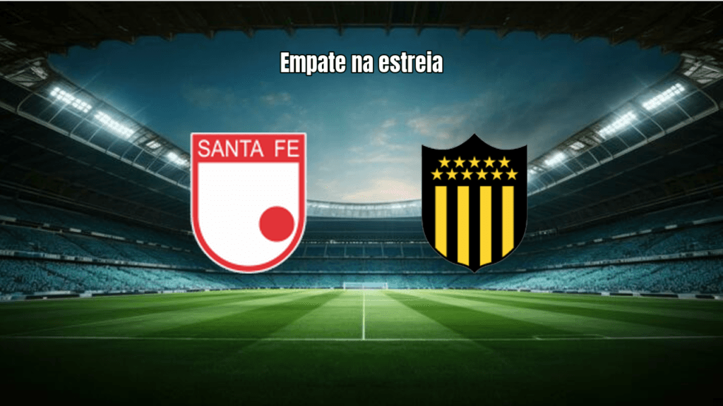 Santa Fe e Peñarol empatam em 1 a 1 na estreia da Libertadores