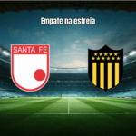 Santa Fe e Peñarol empatam em 1 a 1 na estreia da Libertadores