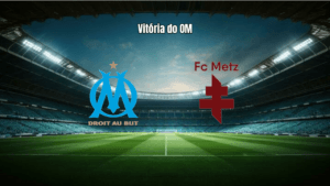 Marseille vence Metz por 3 a 1 na Ligue 1 com show de Aubameyang