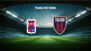 Parana vence Toledo por 2 a 0 no Paranaense com gols de Joao Felipe