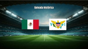 México W goleia Ilhas Virgens Americanas W por 9 a 0 na Copa do Mundo