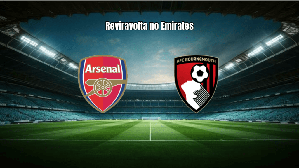 Arsenal 1-2 Bournemouth: Reviravolta do Cherries no Emirates