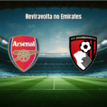 Arsenal 1-2 Bournemouth: Reviravolta do Cherries no Emirates