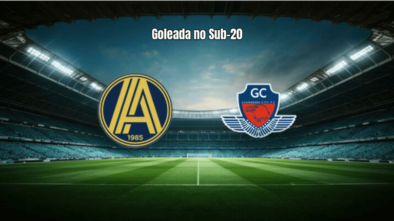 Guanabara City U20 goleia Aparecidense por 4 a 0 no Goiano Sub-20