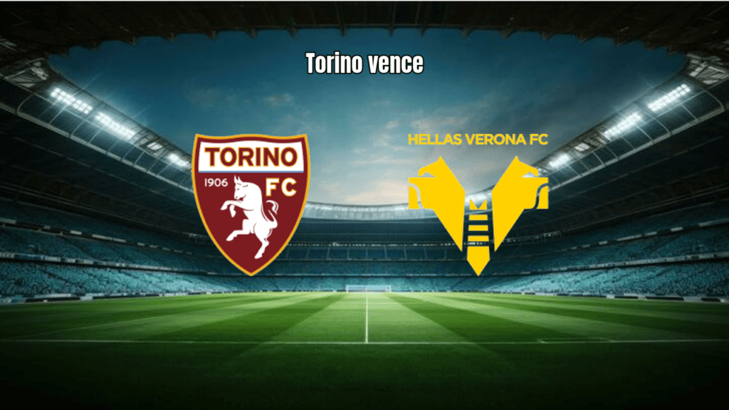 Torino vence Hellas Verona por 2 a 1 na 32ª rodada da Serie A