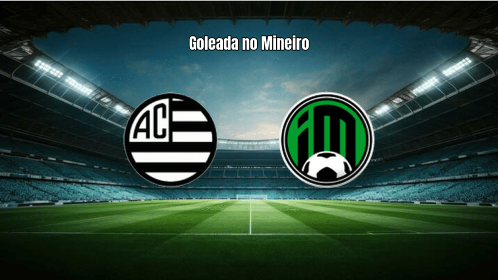 Athletic Club MG U20 goleia Inter de Minas por 6 a 1 no Mineiro