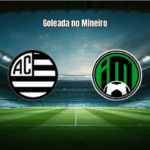 Athletic Club MG U20 goleia Inter de Minas por 6 a 1 no Mineiro