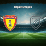 Minas Boca U20 e Social U20 empatam sem gols no Mineiro Sub-20