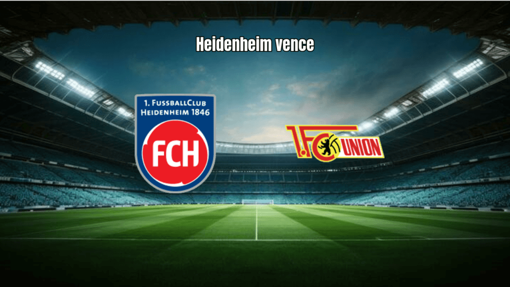 Heidenheim vence Union Berlin por 3 a 1 na Bundesliga com show de Honsak