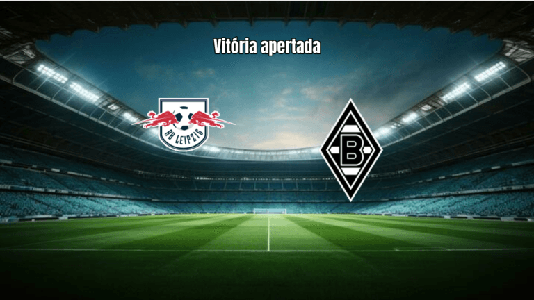 RB Leipzig vence Borussia Mönchengladbach por 1x0 na Bundesliga