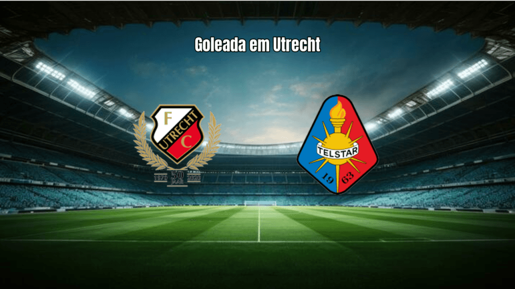 Utrecht goleia Telstar por 4 a 1 na Eredivisie: confira os detalhes