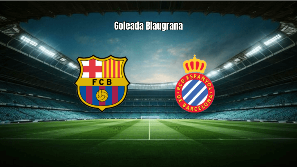 Barcelona goleia Espanyol por 4 a 1 no Camp Nou pela La Liga