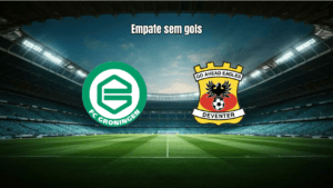 Groningen e GO Ahead Eagles empatam sem gols na Eredivisie