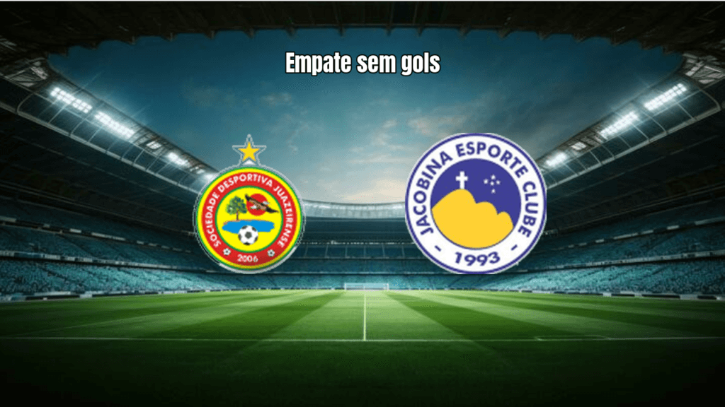 Juazeirense U20 e Jacobina U20 empatam sem gols no Baiano