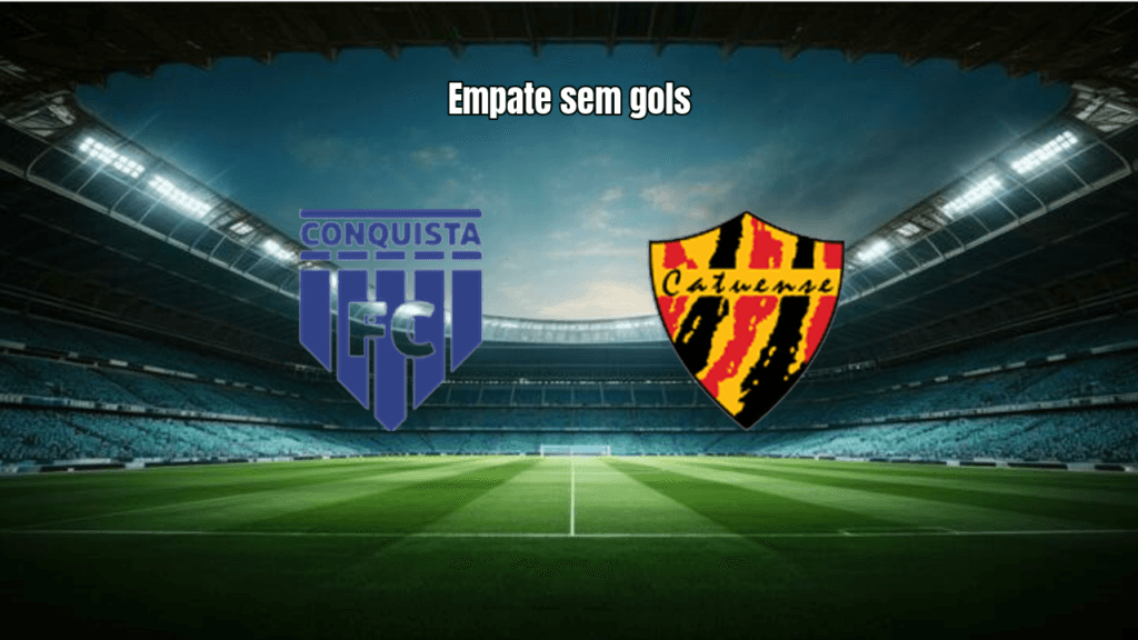 Conquista U20 e Catuense U20 empatam sem gols no Baiano Sub-20