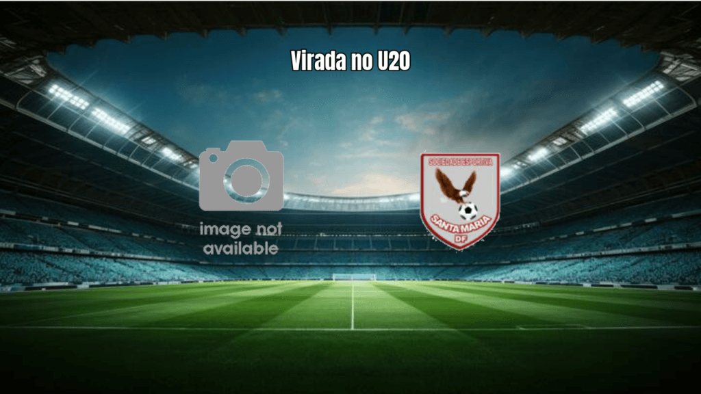 Santa Maria U20 vence Ivoti U20 por 2 a 1 no Estadual Junior