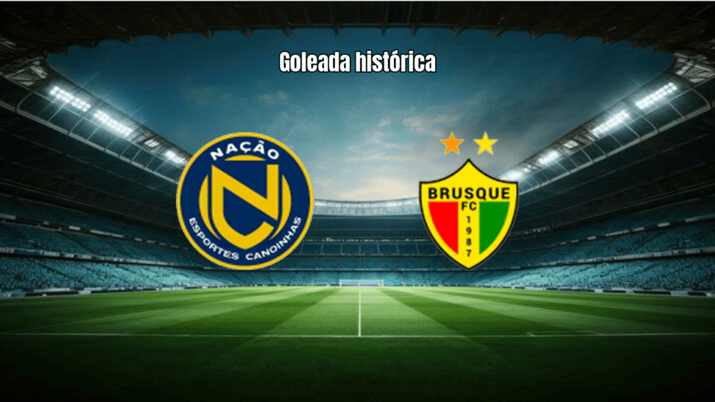 Nação U20 goleia Brusque por 6 a 0 no Catarinense Sub-20