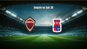 Patriotas U20 e Parana Clube U20 empatam no Paranaense Sub-20