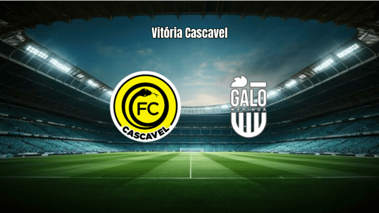 Cascavel U20 vence Galo Maringá por 2 a 1 no Paranaense Sub-20