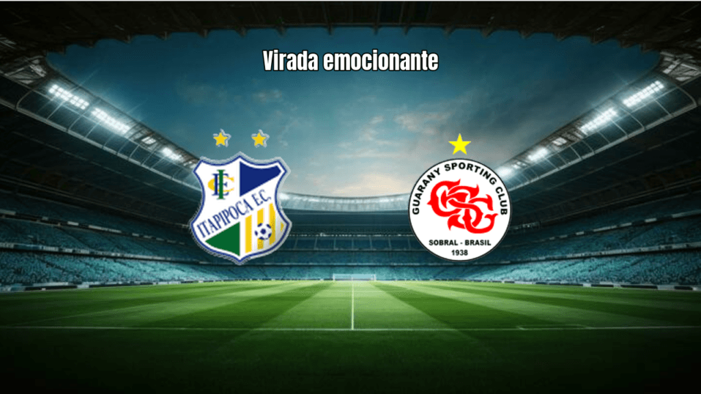 Itapipoca vence Guarany de Sobral por 3 a 2 no Cearense Série B