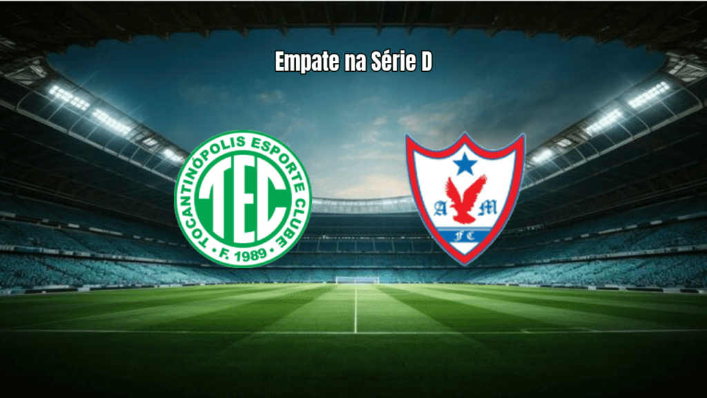 Tocantinópolis 2-2 Águia de Marabá: Empate na Série D