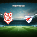 Sergipe vence Decisão por 2 a 1 em jogo emocionante da Série D