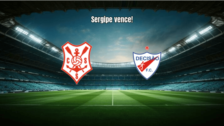 Sergipe vence Decisão por 2 a 1 em jogo emocionante da Série D