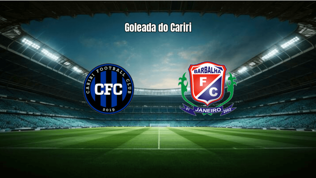 Cariri 4x1 Barbalha: Goleada e Expulsão Marcam Cearense 2