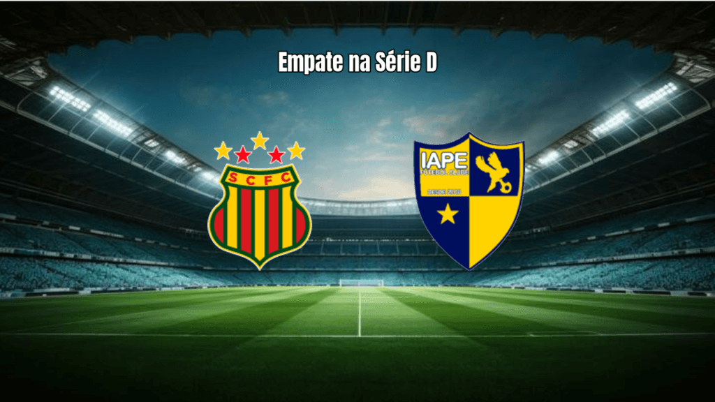 Sampaio Correa e IAPE empatam sem gols na Série D do Brasileirão