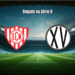 Noroeste 2-2 XV de Piracicaba: Empate eletrizante na Série D