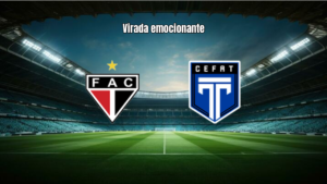 Ferroviário vira sobre Tirol/CEFAT com gols no fim na Série D