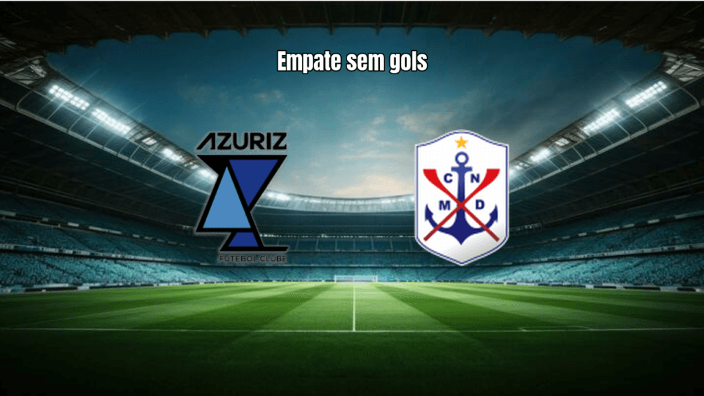 Azuriz e Marcílio Dias empatam sem gols na Série D